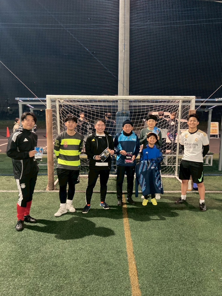 フットサルビギナー大会　大会結果